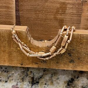 Kendra Scott Rose Gold Beaded Bracelet